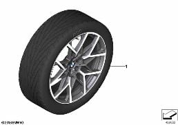BMW LA WHEEL M PERF. Y-SPOKE 795M - 20