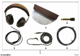 High-End cuffie diagram for BMW Rolls-Royce Phantom RR11 Phantom