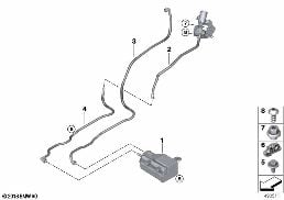 Filtr z węglem aktywnym diagram for BMW X5 G05 40iX