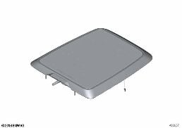 GROUND PAD MODULE GPM diagram for BMW 5 Series G38 530Le
