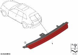 Troisieme feu stop diagram for BMW Rolls-Royce Cullinan RR31 Cullinan