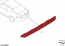 THIRD STOPLAMP diagram for BMW 4 Series F32 LCI 420i