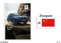 OWNER'S MANUAL G08  - ZH diagram for BMW X3 G08 28iX