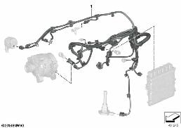 WIRING HARNESS, ENG. SENSORIC MODULE 1