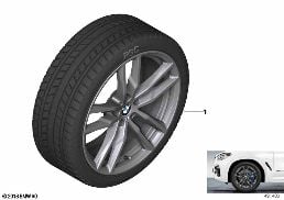 冬季車輪組 M 雙輪輻698M - 19