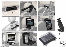 TRAVEL & COMFORT SYSTEM diagram for BMW MINI Countryman F60 Cooper