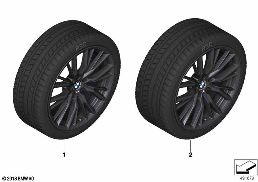 WINTER WHEEL W.TIRE M DOUB.SP.796M-18