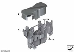 CONTROL UNIT BOX diagram for BMW 3 Series G20 Sedan LCI 320d