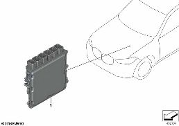 基本コントロール ユニット DME 86T0 diagram for BMW X5 G05 40iX