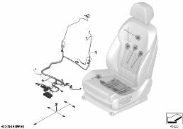WIRING HARNESS, SEAT, FRONT