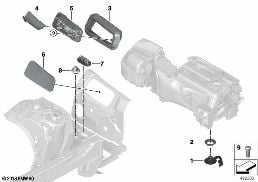 VARIOUS GROMMETS / SEALS diagram for BMW X3 G01 20i