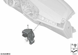 AIR FRESHENER diagram for BMW X7 G07 LCI M60iX