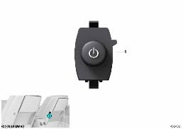 Commutateur Rear Seat Entertainment diagram for BMW Rolls-Royce Cullinan RR31 Cullinan