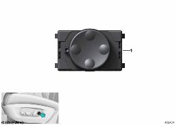 Commutateur lombaire diagram for BMW Rolls-Royce Cullinan RR31 Cullinan