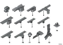 VARIOUS CABLE HOLDERS