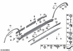 COVER DOOR SILL / WHEEL ARCH