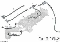 FUEL TANK BREATHER VALVE diagram for BMW 4 Series G26 Gran Coupé M440i