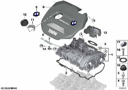 CYLINDER HEAD COVER/MOUNTING PARTS