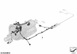 ENGINE WIRING HARNESS diagram for BMW 3 Series G20 Sedan 320dX