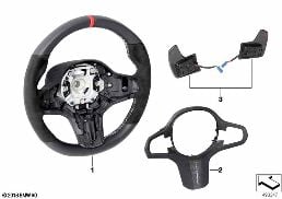 M PERFORMANCE PARTS diagram for BMW 7 Series G12 740LdX