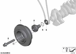 BELT DRIVE-VIBRATION DAMPER