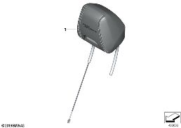 INDIVIDUAL HEADREST SEAT FRONT, KA552