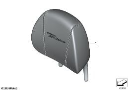 INDIVIDUAL HEADREST SEAT REAR, KA552