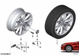 BMW LA WHEEL V-SPOKE 774 - 16