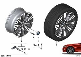 BMW LA WHEEL DOUBLE SPOKE 782 - 18