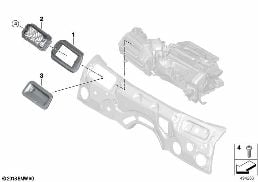 AIR-INLET DUCT, ENGINE COMPARTMENT diagram for BMW 3 Series G21 Touring 320d