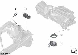 VARIOUS GROMMETS / SEALS diagram for BMW 3 Series G21 Touring 320d