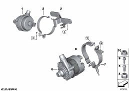 ELECTRIC WATER PUMP / MOUNT
