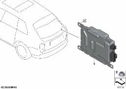Module de charge batterie / BCU150 diagram for BMW Rolls-Royce Cullinan RR31 Cullinan