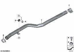 EXHAUST SYSTEM, FRONT