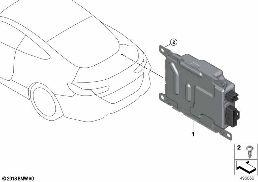 Nabíjecí modul akumulátoru / BCU150 diagram for BMW 8 Series G14 Cabrio M850iX