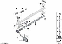 VALVE TIMING GEAR,ECCENTR.SHAFT,ACTUATOR