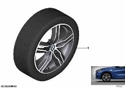 BMW LM WHEEL M DOUBLE SPOKE 570M- 18