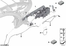 CONVERTIBLE TOP FOLDING MECHANISM