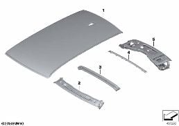 ROOF diagram for BMW 3 Series G21 Touring 330d