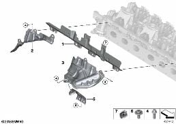 Turbocompresseur, protection thermique diagram for BMW 3 Series G80 M3 LCI M3