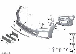 M TRIM, FRONT