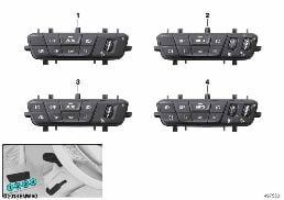 LIGHT OPERATING UNIT - ECE diagram for BMW 1 Series F40 M135iX