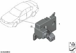 HOLDER ETHERNET SWITCHBOX diagram for BMW 3 Series G20 Sedan LCI 320d