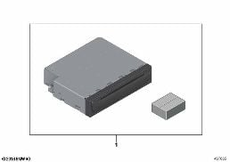 CD PLAYER diagram for BMW 3 Series G20 Sedan 320i