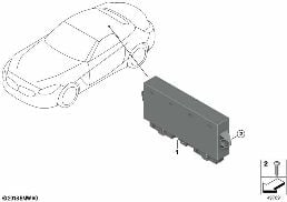 CONVERTIBLE TOP MODULE diagram for BMW Z4 G29 30i