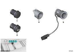 CIGARETTE LIGHTER / SOCKETS diagram for BMW Z4 G29 30i