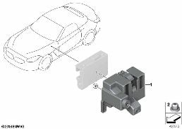HOLDER ETHERNET SWITCHBOX diagram for BMW Z4 G29 30i