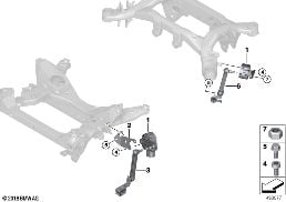 HEADLIGHT VERTICAL AIM CONTROL SENSOR