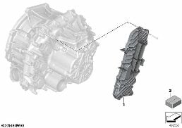 Regeleenheid 7DCT300 diagram for BMW X1L F49 LCI X1 25Li