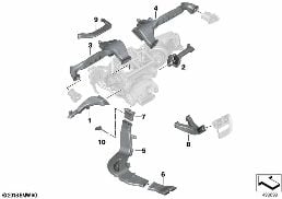 AIR CHANNEL diagram for BMW 3 Series G21 Touring 320d